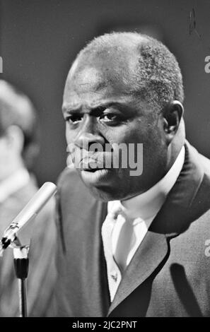 RUFUS THOMAS (1917-2001) chanteur américain de R&B en décembre 1964. Photo : Tony Gale Banque D'Images