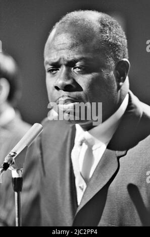 RUFUS THOMAS (1917-2001) chanteur américain de R&B en décembre 1964. Photo : Tony Gale Banque D'Images