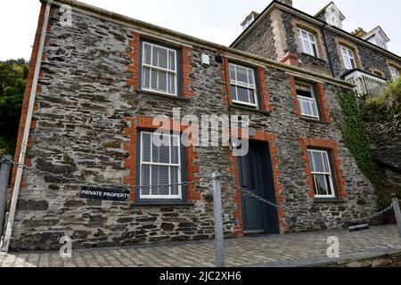 Cottage de vacances indépendant Port Issac Cornwall Angleterre royaume-uni Banque D'Images