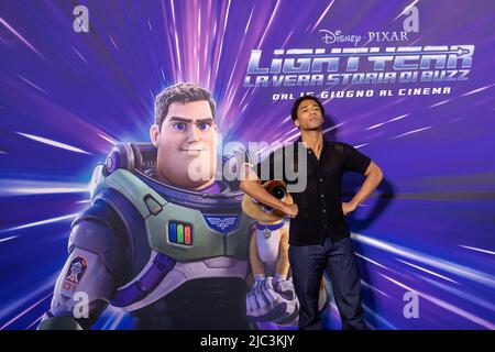 Roma, Italie. 09th juin 2022. Alberto Malanchino lors de la présentation du nouveau film de Disney et Pixar Lightyear - The True Story of Buzz, réalisé par Angus MacLane. The Space Cinema Moderno, Rome, Italie. (Photo de Gennaro Leonardi/Pacific Press) Credit: Pacific Press Media production Corp./Alay Live News Banque D'Images