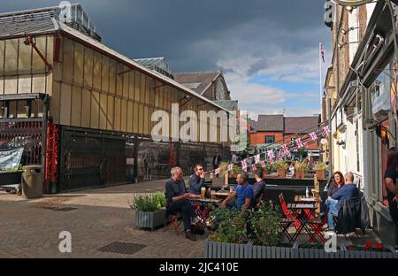 Altrincham Marketplace, Greenwood Street, Altrincham, Trafford, Cheshire, Angleterre, ROYAUME-UNI, WA14 1SA Banque D'Images