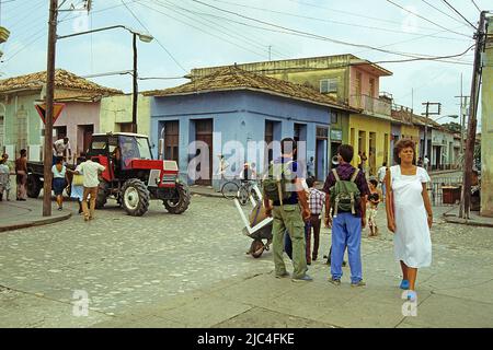 Streetlife à Pinar del Rio, Cuba, Caraïbes Banque D'Images