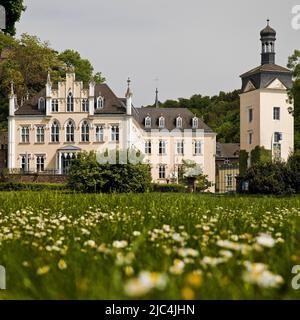 Château de Sayn, Bendorf, comté de Mayen-Koblenz, Rhénanie-Palatinat, Allemagne Banque D'Images