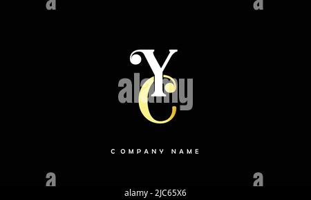 YC, CY lettres alphabets logo Monogramme Illustration de Vecteur