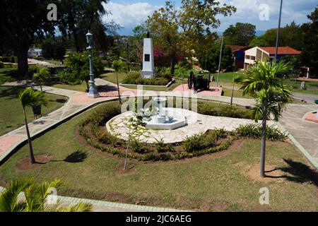 SANTIAGO DE CUBA, CUBA - FÉVRIER 22; 2019 fortifications à la colline de San Juan Banque D'Images