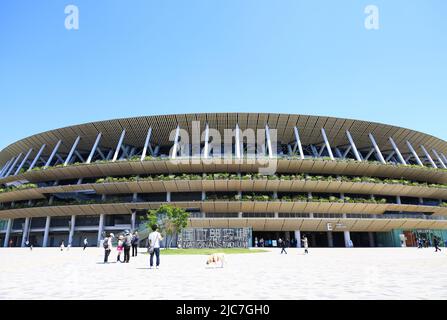 Tokyo Streets « Stade national » Banque D'Images