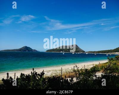 Baie de Port Stephens Banque D'Images