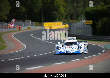 24 OTAN Norman (FRA), RICHELMI Stephane (mco), H24 Racing, H24, action, Pendant les 2022 24 heures du Mans, 3rd tours du Championnat du monde d'endurance de la FIA 2022, sur le circuit de la Sarthe, de 11 juin au 12, 2022 au Mans, France - photo: Jan-patrick Wagner/DPPI/LiveMedia Banque D'Images