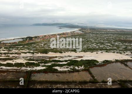 Cabo Frio ville d'en haut. Banque D'Images