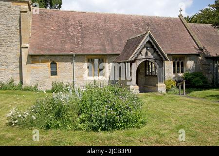 Église St Michaels South Littleton près d'Evesham, Royaume-Uni Banque D'Images