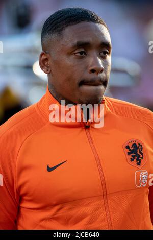 Rotterdam, pays-Bas. 12th juin 2022. Steven Bergwijn des pays-Bas lors du match de la Ligue des Nations de l'UEFA, Ligue A, Groupe 4 entre les pays-Bas et la Pologne au stade Feijenoord 'de Kuip' à Rotterdam, pays-Bas sur 11 juin 2022 (photo par Andrew SURMA/ Credit: SIPA USA/Alay Live News Banque D'Images