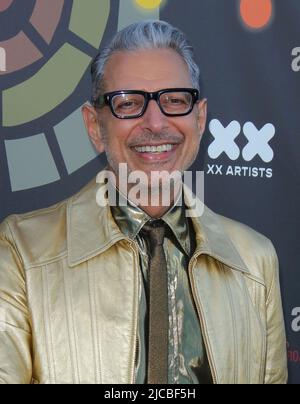 Universal City, États-Unis. 11th juin 2022. Jeff Goldblum arrive à la Charlize Theron Africa Outreach Project 2022 Block Party tenue à Universal Studios Backlot à Universal City, CA, le samedi 11, 2022. (Photo de Juan Pablo Rico/Sipa USA) crédit: SIPA USA/Alay Live News Banque D'Images