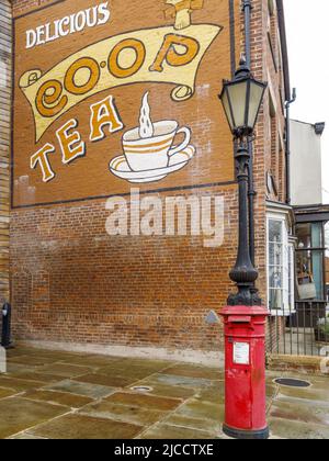 Le musée des pionniers de Rochdale à Toad Lane Banque D'Images