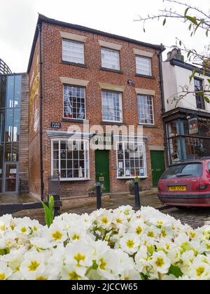 Le musée Rochdale Pioneers à Toad Lane Banque D'Images