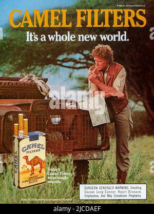 Vintage juillet 1986 'Playboy' magazine publicitaire mensuel, Etats-Unis Banque D'Images