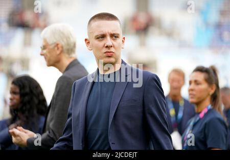 Aitch avant le match de l'aide au football pour l'UNICEF au stade de Londres, Londres. Date de la photo: Dimanche 12 juin 2022. Banque D'Images