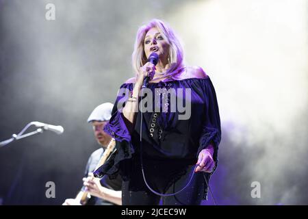 La chanteuse Bonnie Tyler se présente au Hipodromo de la Zarzuela le 30th juillet 2021 à Madrid, Espagne. Avec: Bonnie Tyler où: Madrid, Espagne quand: 30 juillet 2021 crédit: Oscar Gonzalez/WENN Banque D'Images