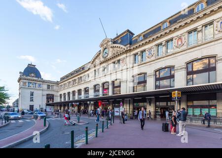 La gare Matabiau à Toulouse, France Banque D'Images