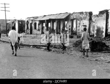 Éthiopie, guerre de l'Éthiopie 1935, Addis-Abeba Banque D'Images