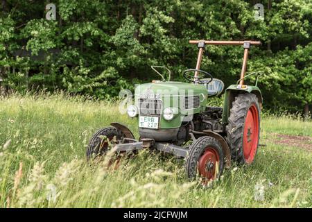 Michelstadt, Hesse, Fendt Dieselross Fix 2, type FL 120, année 1964, 19 ch, 1390 cc. Banque D'Images