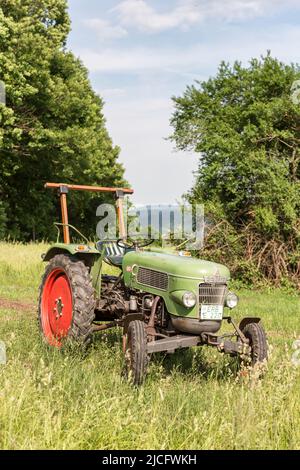 Michelstadt, Hesse, Fendt Dieselross Fix 2, type FL 120, année 1964, 19 ch, 1390 cc. Banque D'Images