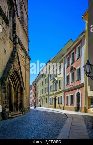 Vieille ville de Bautzen en haute-Lusatia Banque D'Images