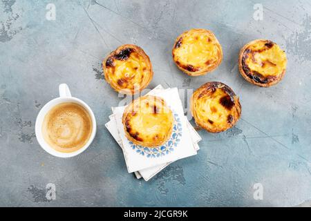 Pastèles de Nata Banque D'Images