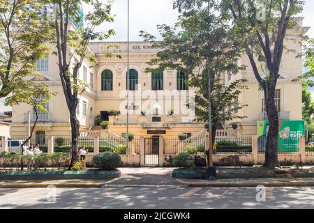 La Bibliothèque et le musée Rizal Memorial à Cebu, Philippines conçu par Juan Arellano et construit en 1939 Banque D'Images