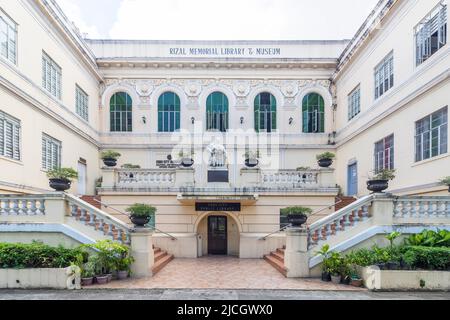 La Bibliothèque et le musée Rizal Memorial à Cebu, Philippines conçu par Juan Arellano et construit en 1939 Banque D'Images