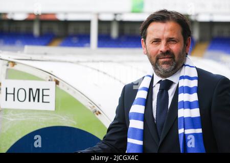 HARTLEPOOL, ROYAUME-UNI. 13th JUIN Paul Hartley est dévoilé comme nouveau directeur de Hartlepool United à Victoria Park, Hartlepool, le lundi 13th juin 2022. (Credit: Mark Fletcher | MI News) Credit: MI News & Sport /Alay Live News Banque D'Images