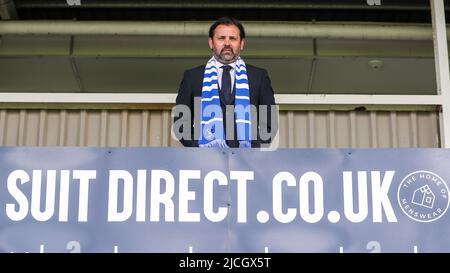 HARTLEPOOL, ROYAUME-UNI. 13th JUIN Paul Hartley est dévoilé comme nouveau directeur de Hartlepool United à Victoria Park, Hartlepool, le lundi 13th juin 2022. (Credit: Mark Fletcher | MI News) Credit: MI News & Sport /Alay Live News Banque D'Images