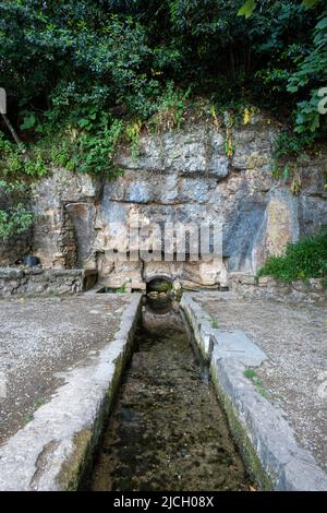 Fonte dos Amores alias fonte das Lágrimas à Quinta das Lagimas à Coimbra, Portugal, Europe Banque D'Images