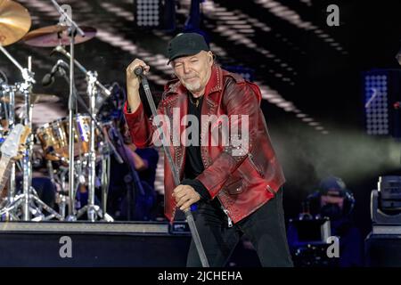 Concert du chanteur de rock italien Vasco Rossi à Circo Massimo à Rome le 12.06.2022 Banque D'Images