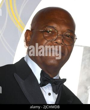 12 juin 2022, New York, New York, Etats-Unis: L'acteur SAMUEL L JACKSON assiste aux Tony Awards annuels 75th qui se tiennent au radio City Music Hall. (Credit image: © Nancy Kaszerman/ZUMA Press Wire) Banque D'Images