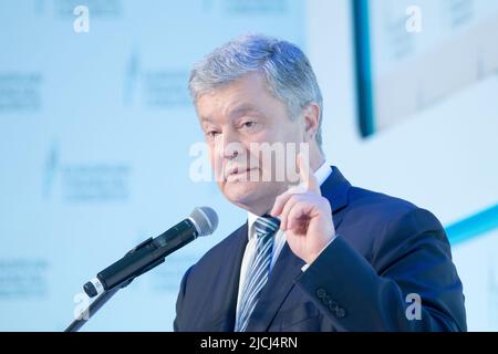 Petro Porochenko, ancienne présidente de l'Ukraine, à Sopot, Pologne © Wojciech Strozyk / Alamy stock photo Banque D'Images