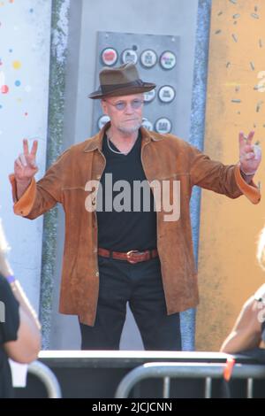 The suicide Squad arrivées à Los Angeles avec: Michael Rooker où: Los Angeles, Californie, États-Unis quand: 03 août 2021 crédit: Guillermo Proano/WENN Banque D'Images