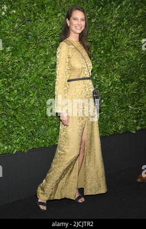 New York, États-Unis. 13th juin 2022. Christy Turlington participe au dîner de Chanel Arts du Festival du film de Tribeca 2022 à Balthazar à New York, NY, 13 juin 2022. (Photo par Anthony Behar/Sipa USA) crédit: SIPA USA/Alay Live News Banque D'Images