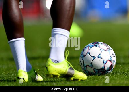 Westerlo, Belgique. 14th juin 2022. Illustration prise lors d'une session d'entraînement avant la saison 2022-2023, de l'équipe belge de football de première division KVC Westerlo, mardi 14 juin 2022 à Bruges. BELGA PHOTO LUC CLAESSEN crédit: Belga News Agency/Alay Live News Banque D'Images