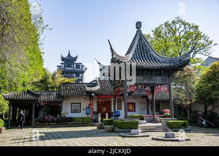 Shanghai jinshan district ville de fengjing jiangnan mariage musée des douanes Banque D'Images