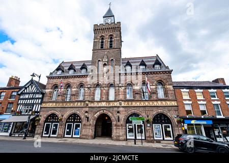 L'hôtel de ville de Congleton Cheshire Royaume-Uni Banque D'Images