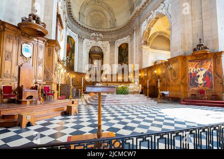 La Cathédrale notre-Dame de l’Annonciation et Saint-Sigisbert (Cathédrale notre-Dame-de-l’Annonciation et Saint-Sigisbert). Nancy. Lorraine, France. Banque D'Images