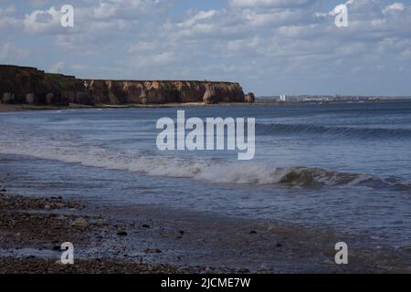 Seaham Beach Country Durham, Angleterre Royaume-Uni Banque D'Images