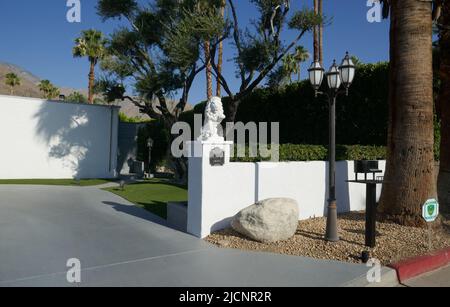 Palm Springs, Californie, États-Unis 11th juin 2022 Une vue générale de l'atmosphère de l'ancienne maison du joueur Liberace Piazza Di Liberace au 1441 N. Kaweah Road sur 11 juin 2022 à Palm Springs, Californie, États-Unis. Photo par Barry King/Alay stock photo Banque D'Images