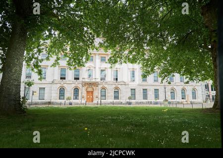 Royal Mint court, Londres, Angleterre. Banque D'Images