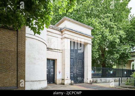 Royal Mint court, Londres, Angleterre. Banque D'Images