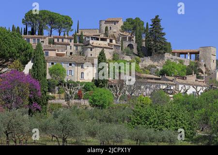 France, Vaucluse, Joucas, village du Parc naturel régional du Luberon Banque D'Images