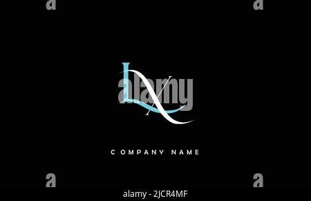 Lettres LX, XL lettres logo Monogramme Illustration de Vecteur