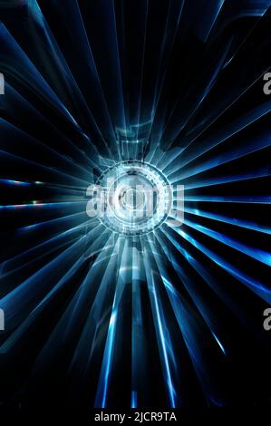 Résumé Contexte La science-fiction Banque D'Images