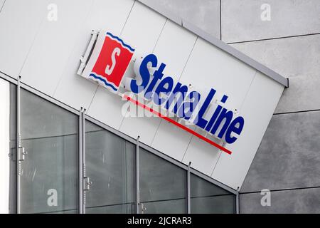 Terminal de la ligne Stena à Gdynia, Pologne © Wojciech Strozyk / Alamy stock photo Banque D'Images