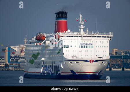 Mme Stena Spirit, grande cruiseferry appartenant à Stena Line, à Gdynia, Pologne © Wojciech Strozyk / Alamy stock photo Banque D'Images